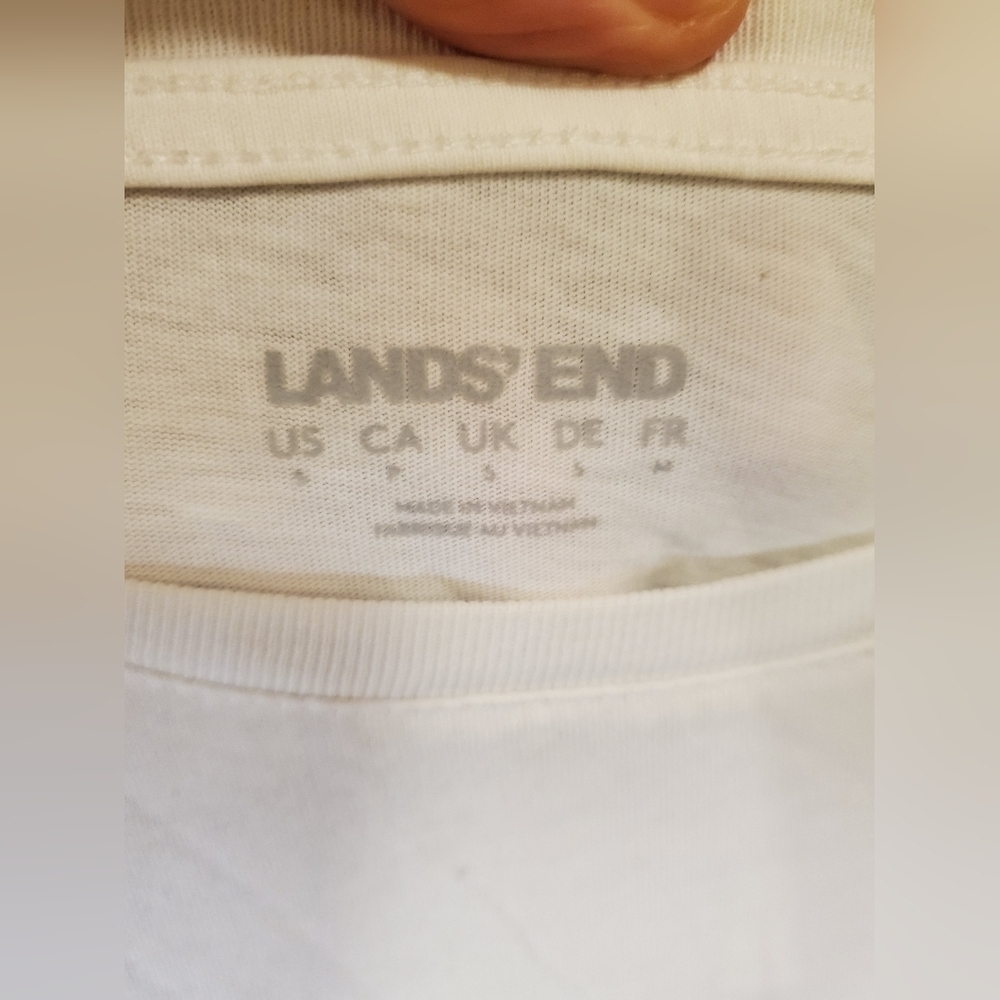 Landsend Small White Long Sleeve Top - Picture 2 of 5